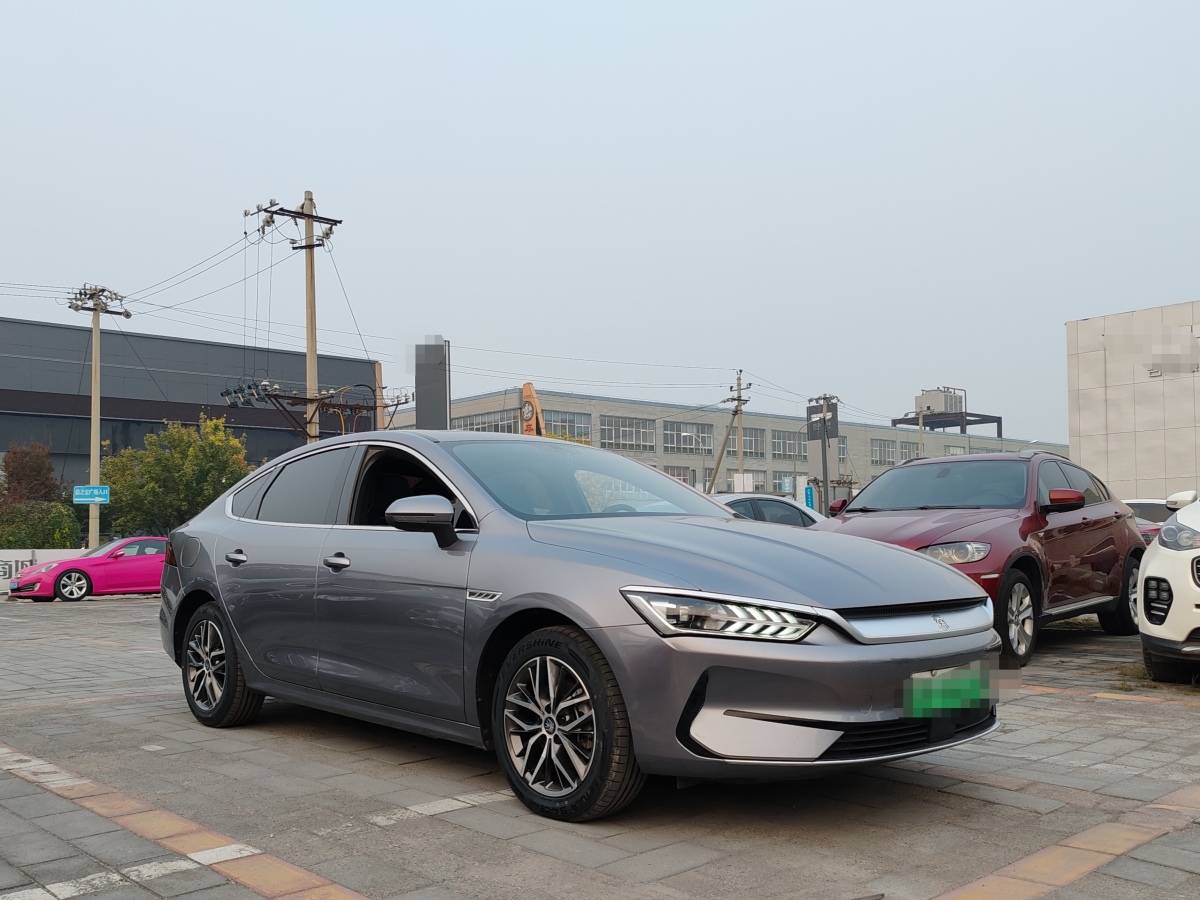 2022年1月比亞迪 秦PLUS  2021款 EV 500KM 豪華型