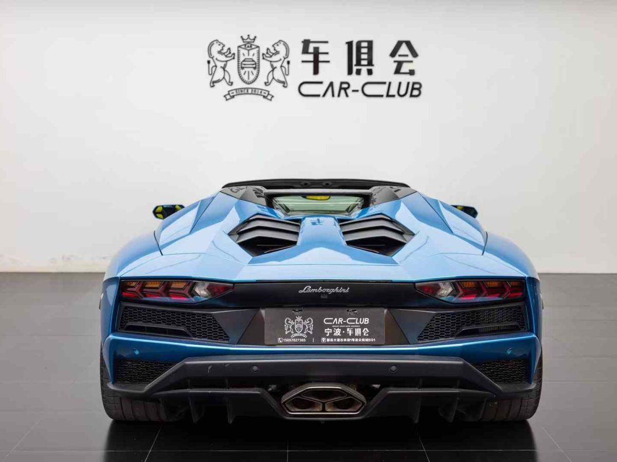 2018年1月蘭博基尼 Aventador  2018款 Aventador S Roadster