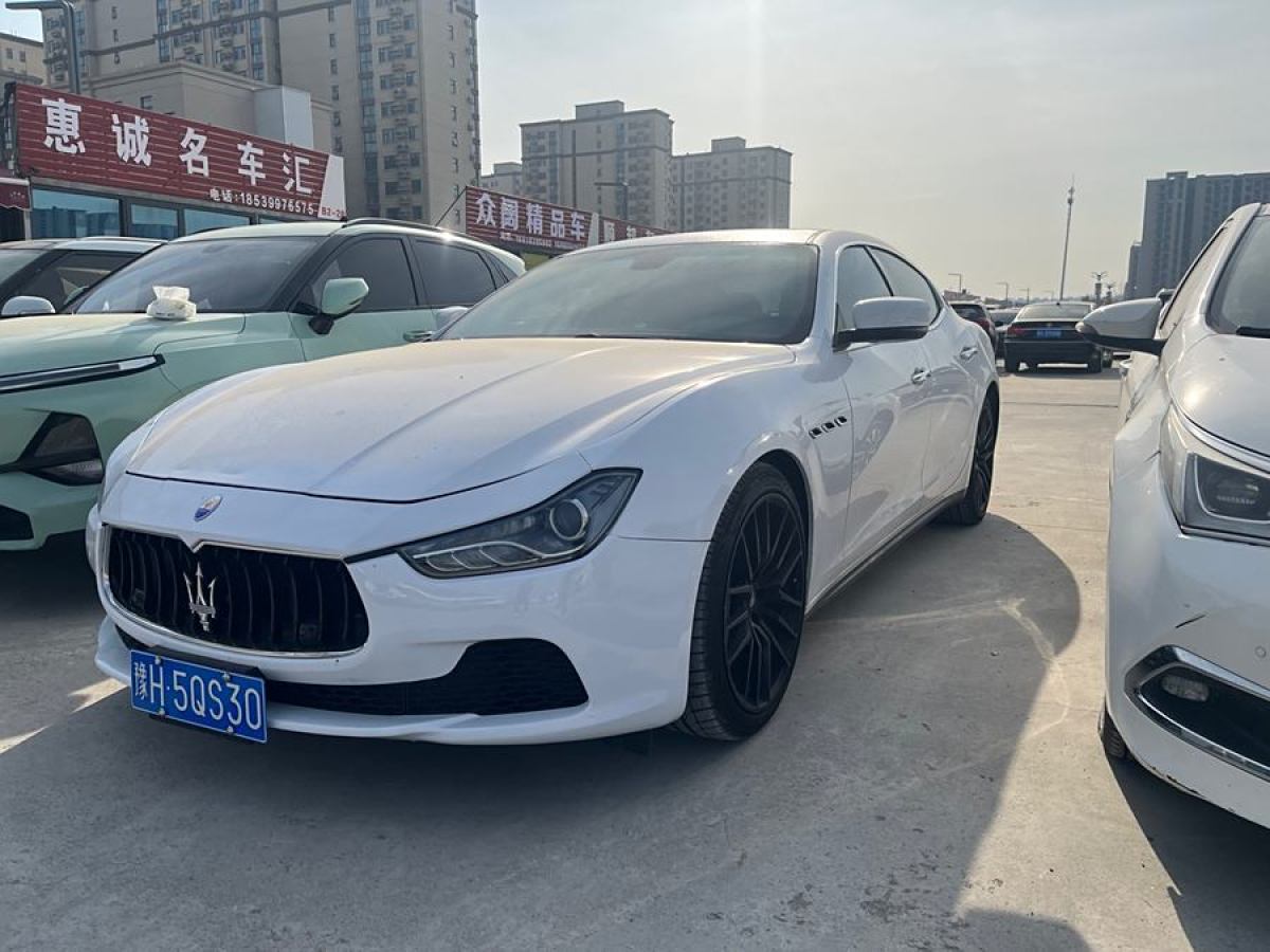 瑪莎拉蒂 Ghibli  2014款 3.0T 標(biāo)準(zhǔn)版圖片