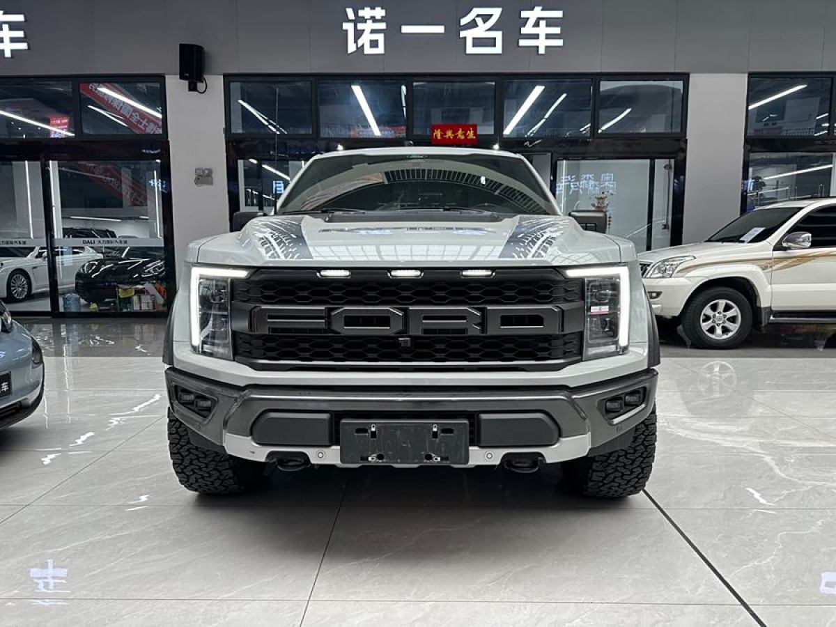 福特 F-150  2024款 3.5T 猛禽傲雪冰暉特別版圖片