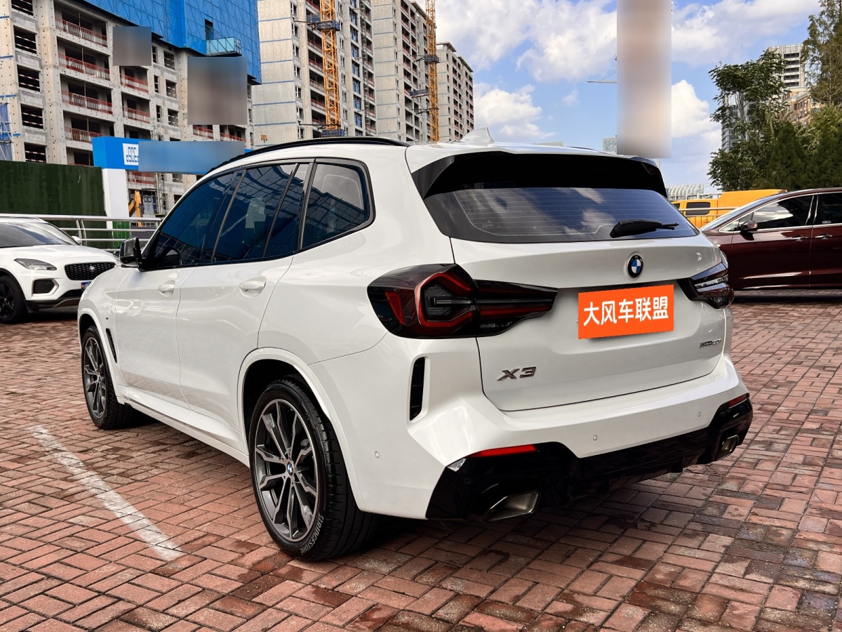 寶馬 寶馬X3  2023款 xDrive30i 領(lǐng)先型 M曜夜套裝圖片