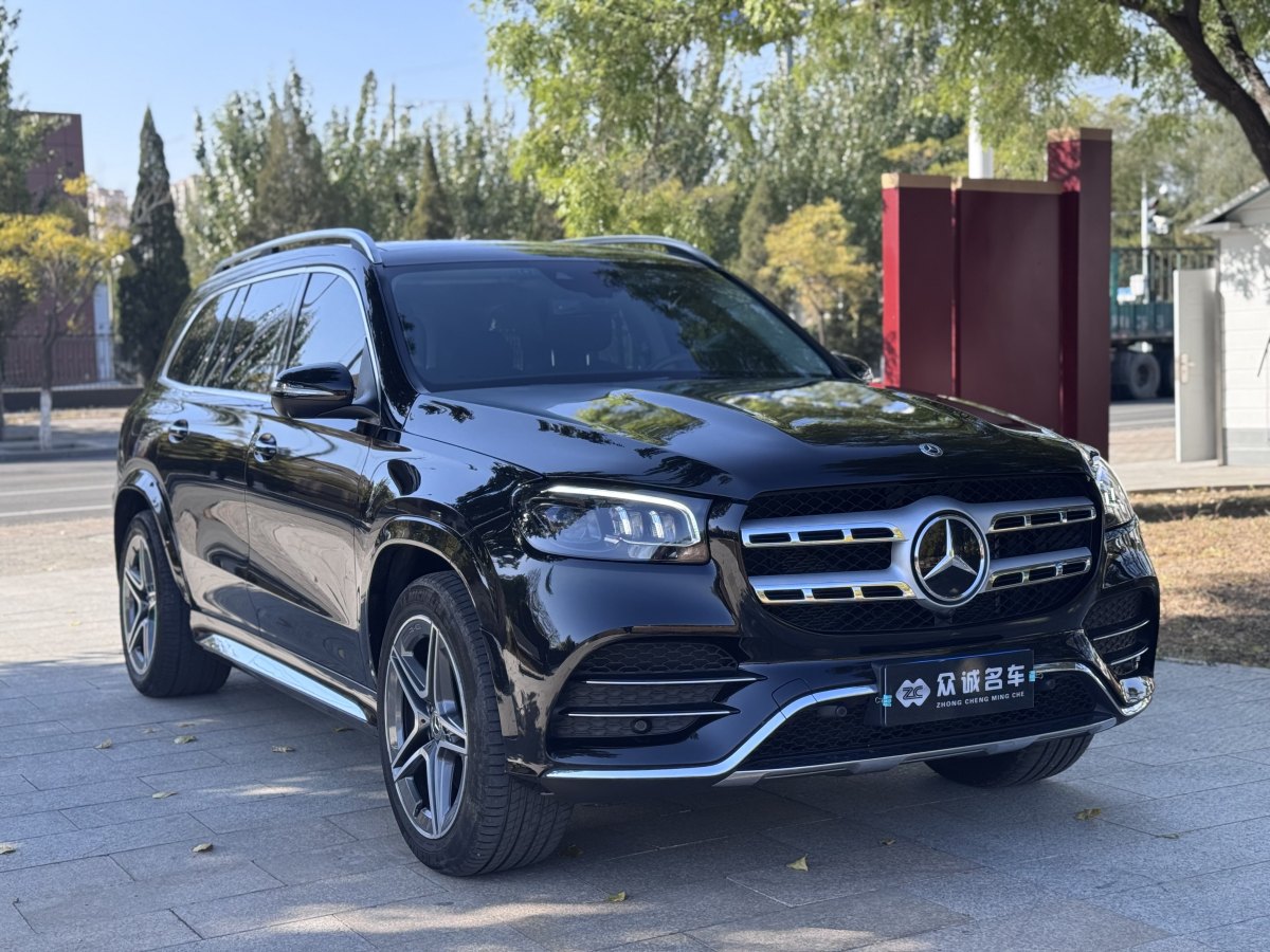 奔馳 奔馳GLS  2021款 改款 GLS 450 4MATIC 豪華型圖片