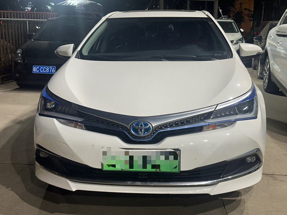 豐田 卡羅拉  2017款 改款雙擎 1.8L E-CVT領(lǐng)先版圖片