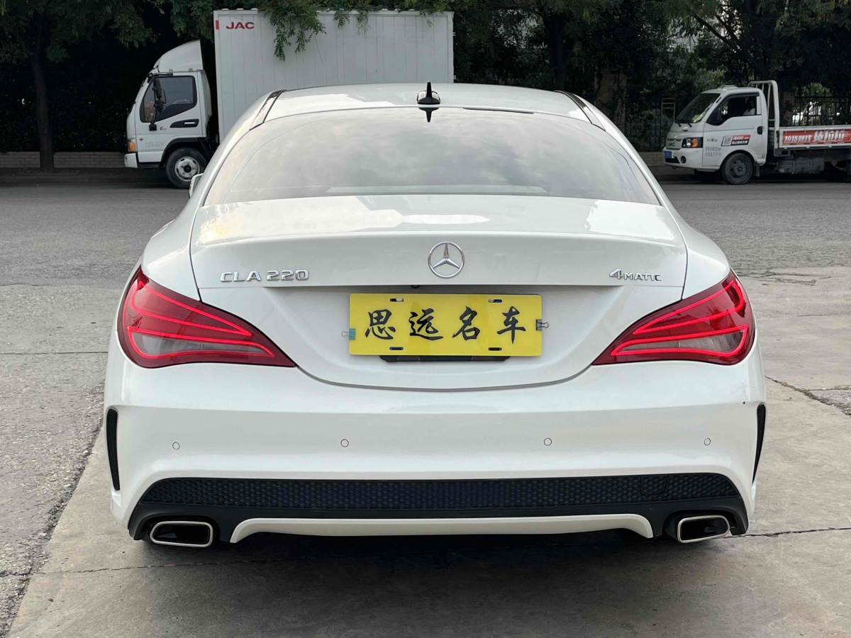 2015年9月奔馳 奔馳CLA級  2015款 CLA 220 4MATIC