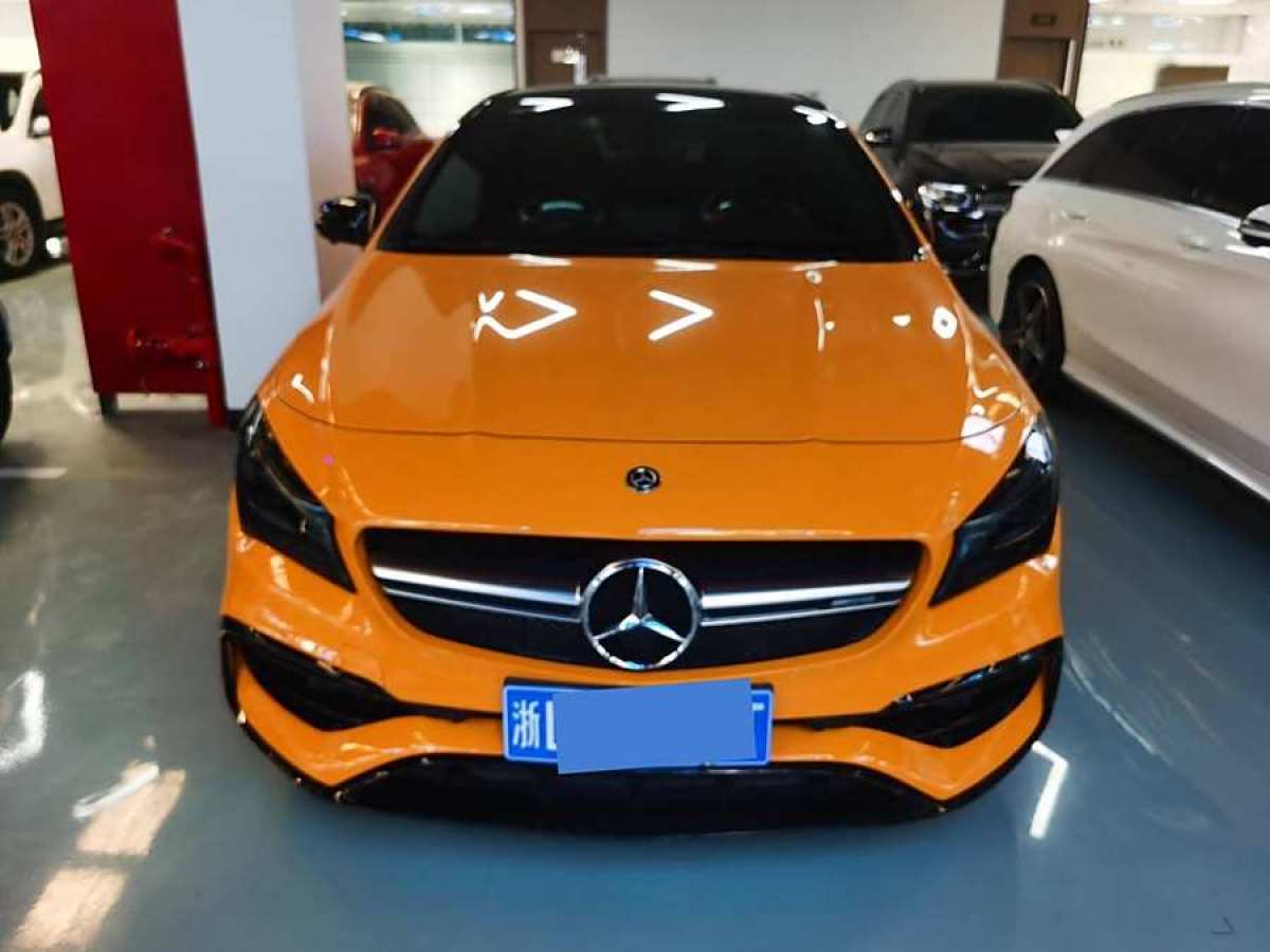 奔馳 奔馳CLA級(jí)AMG  2017款 改款 AMG CLA 45 4MATIC圖片