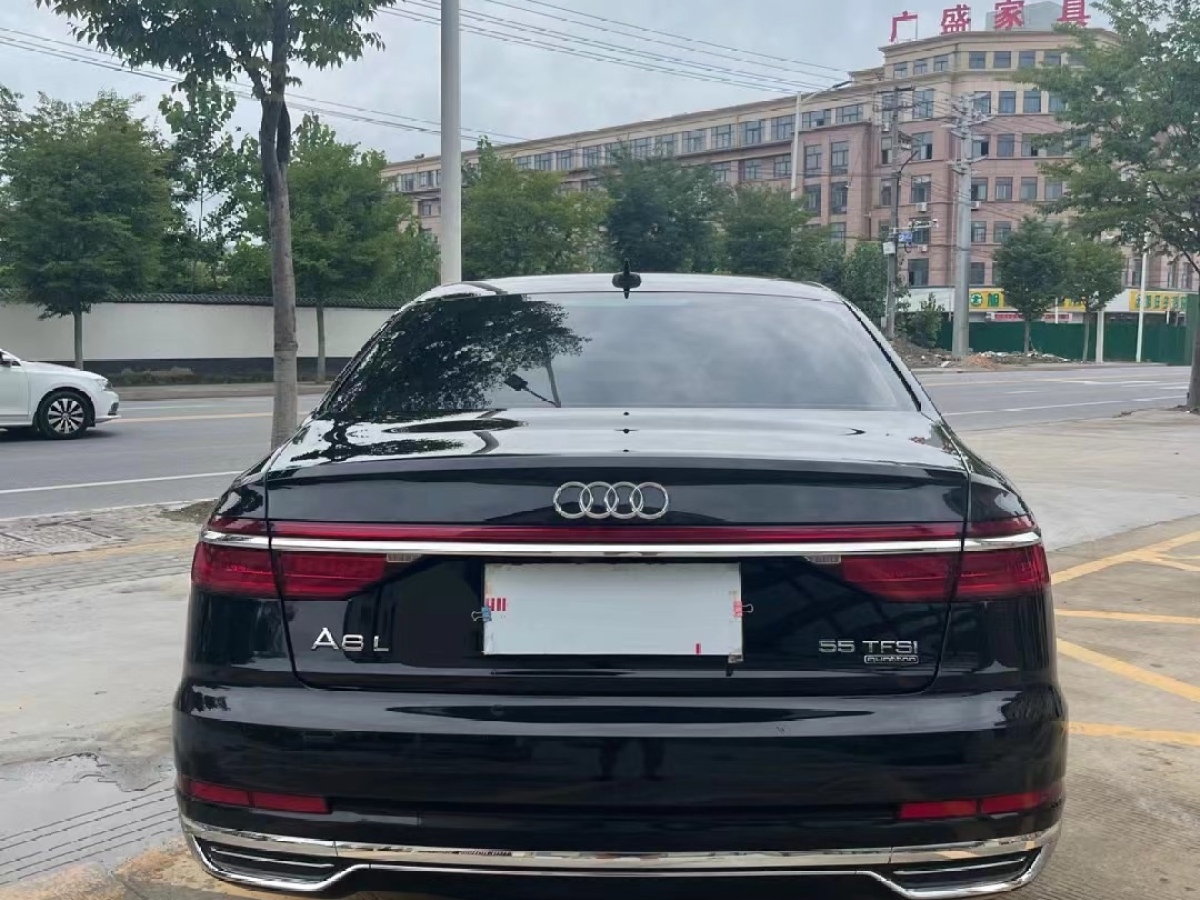 2019年2月奧迪 奧迪A8  2018款 A8L 55 TFSI quattro投放版尊享型