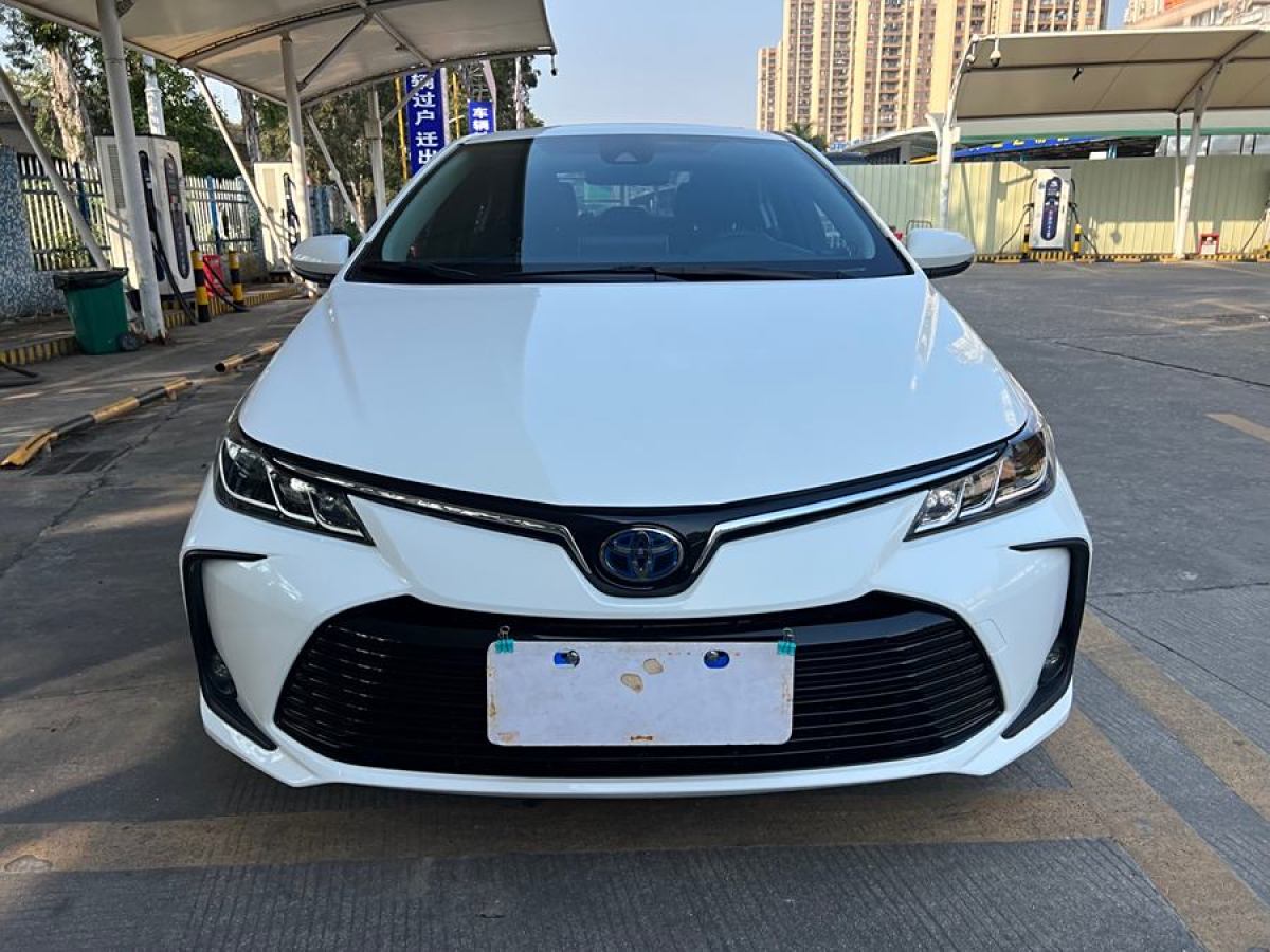 豐田 卡羅拉  2021款 雙擎 1.8L E-CVT精英版圖片