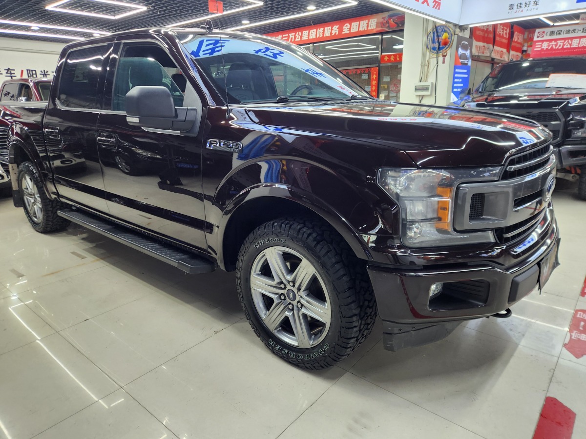 2018年7月福特 F-150  2017款 F-150 SuperCab 3.5T 375hp 四驅(qū) 6.5-ft XLT