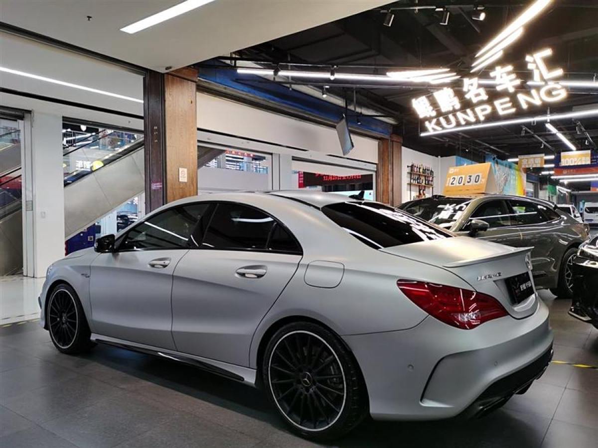 奔馳 奔馳CLA級(jí)AMG  2016款 AMG CLA 45 4MATIC圖片