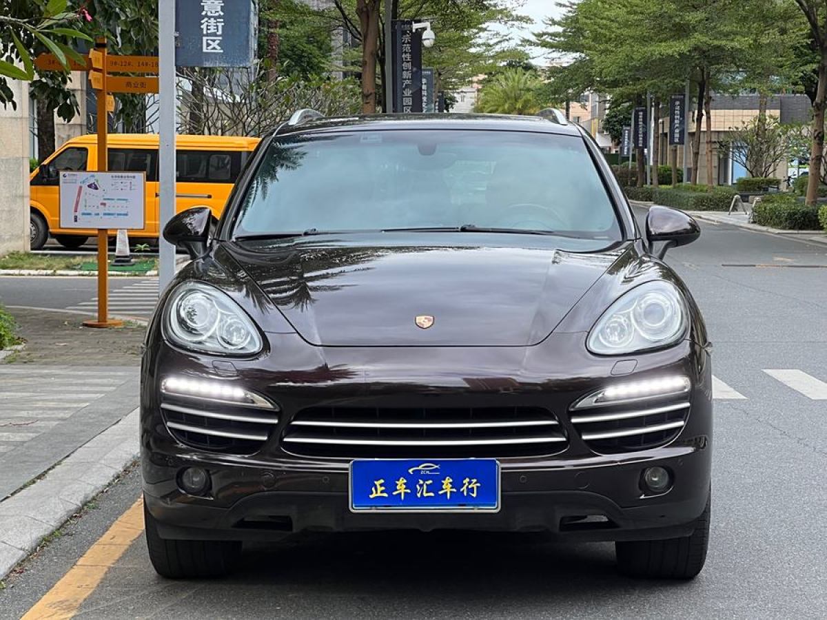 保時(shí)捷 Cayenne  2014款 Cayenne Platinum Edition 3.0T圖片