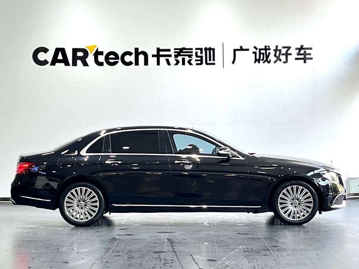 奔馳 奔馳E級  2020款 改款 E 300 L 時(shí)尚型圖片