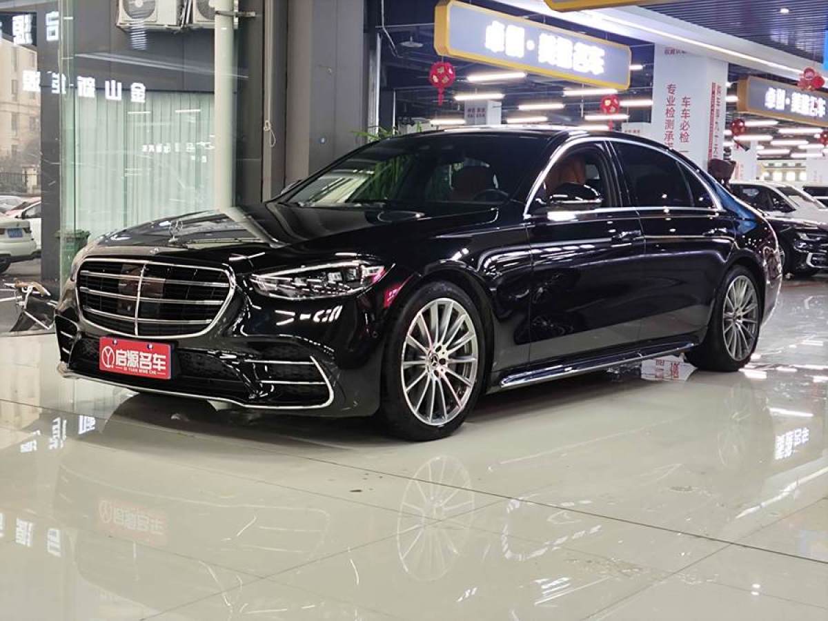 2021年4月奔馳 奔馳S級(jí)  2021款 改款 S 450 L 4MATIC