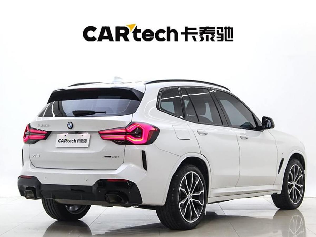 2022年1月寶馬 寶馬X3  2022款 xDrive30i 領(lǐng)先型 M曜夜套裝