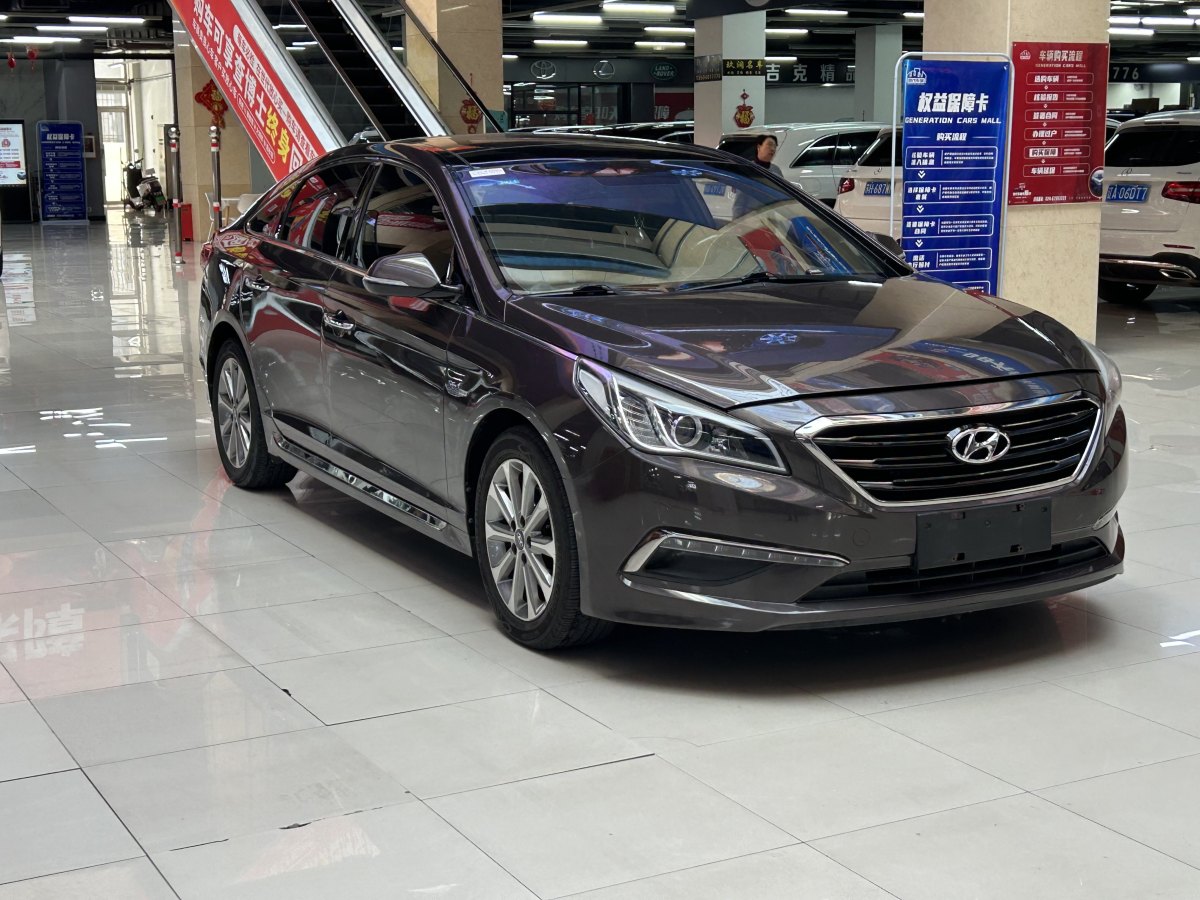 現(xiàn)代 索納塔  2015款 1.6T GLS智能型圖片