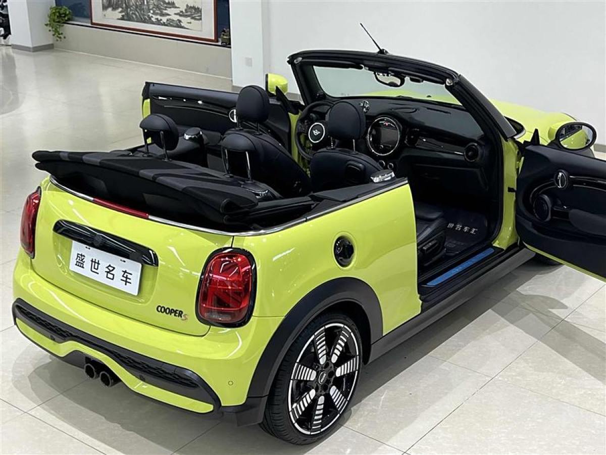 MINI MINI  2022款 2.0T COOPER S CABRIO 黑標(biāo)特別版圖片