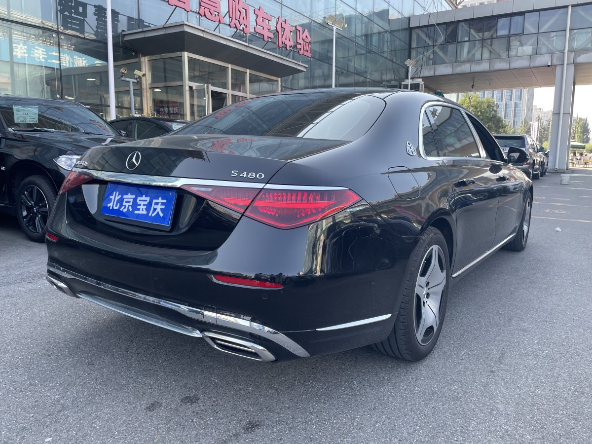 2024年5月奔馳 邁巴赫S級  2024款 S 480 4MATIC