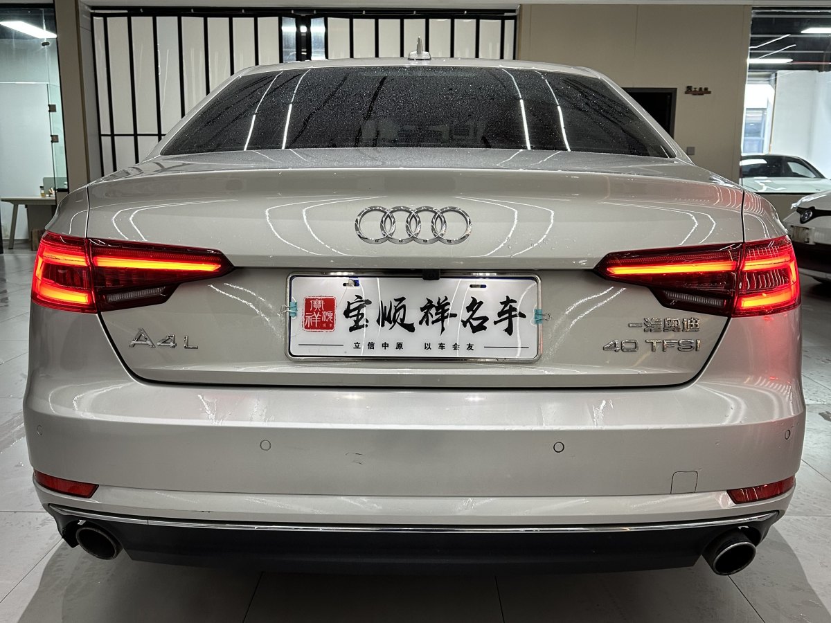 奧迪 奧迪A4L  2018款 30周年年型 40 TFSI 進(jìn)取型圖片