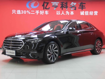 2025年2月 奔馳 奔馳E級(jí) 改款 E 300 L 豪華型圖片