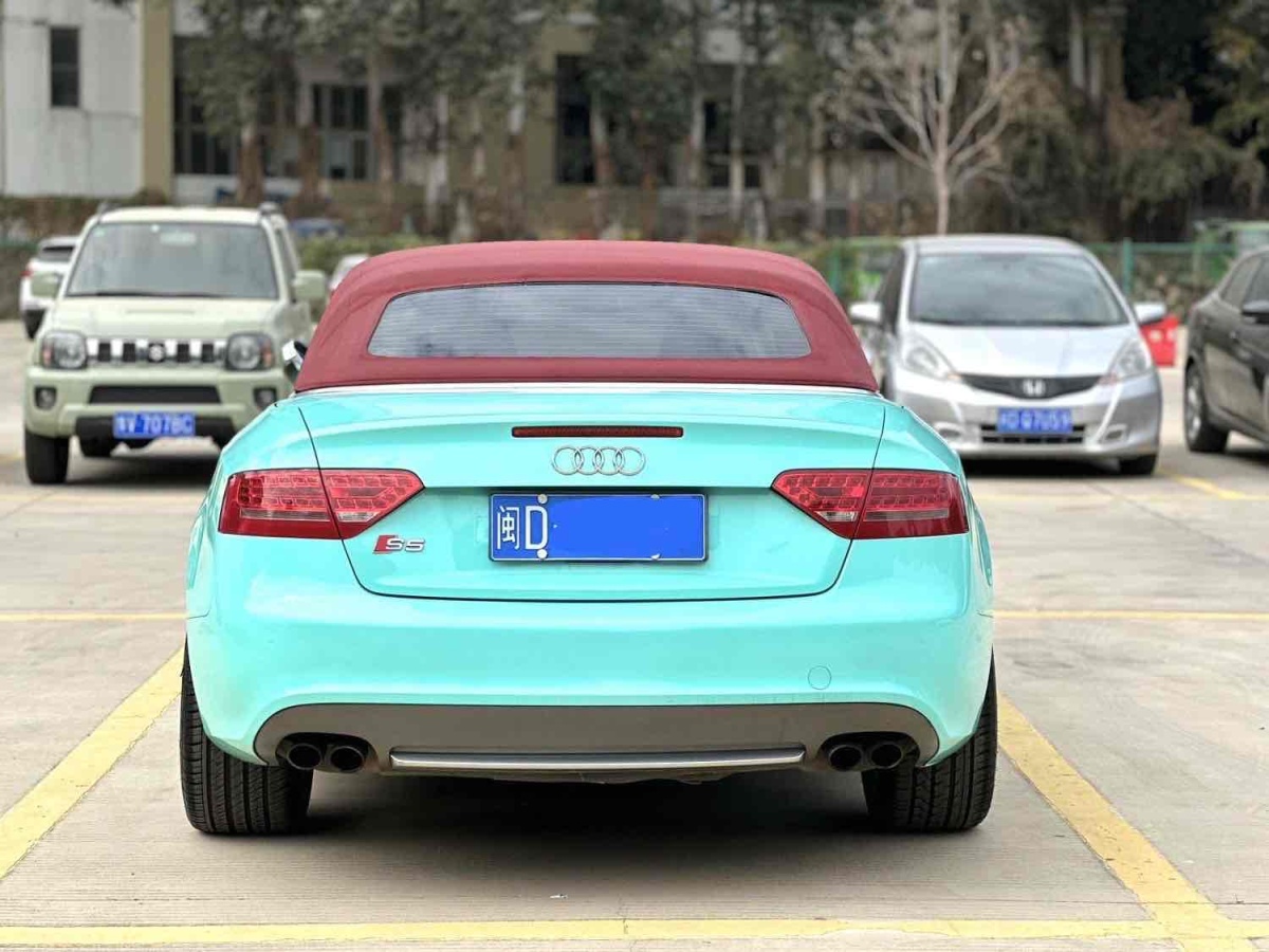 2013年6月奧迪 奧迪S5  2012款 S5 3.0T Cabriolet