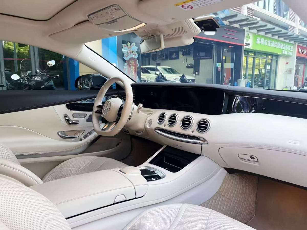 奔馳 奔馳S級(jí)  2018款 S 450 4MATIC 轎跑版圖片