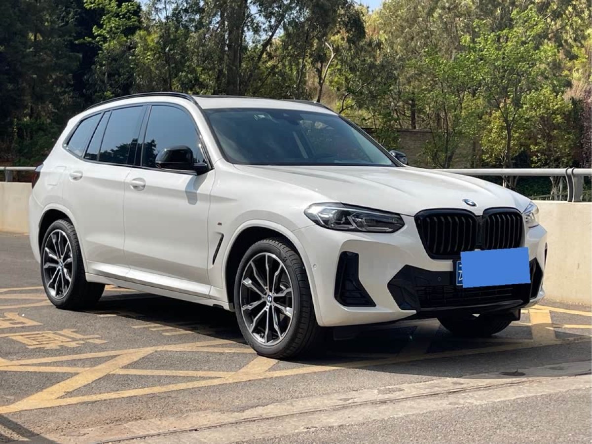 寶馬 寶馬X3  2023款 改款 xDrive30i 領(lǐng)先型 M曜夜套裝圖片