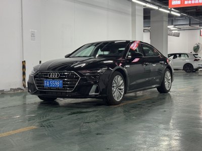 2024年1月 奧迪 奧迪A7L 45TFSI S-line 筑夢型 流晶套裝圖片