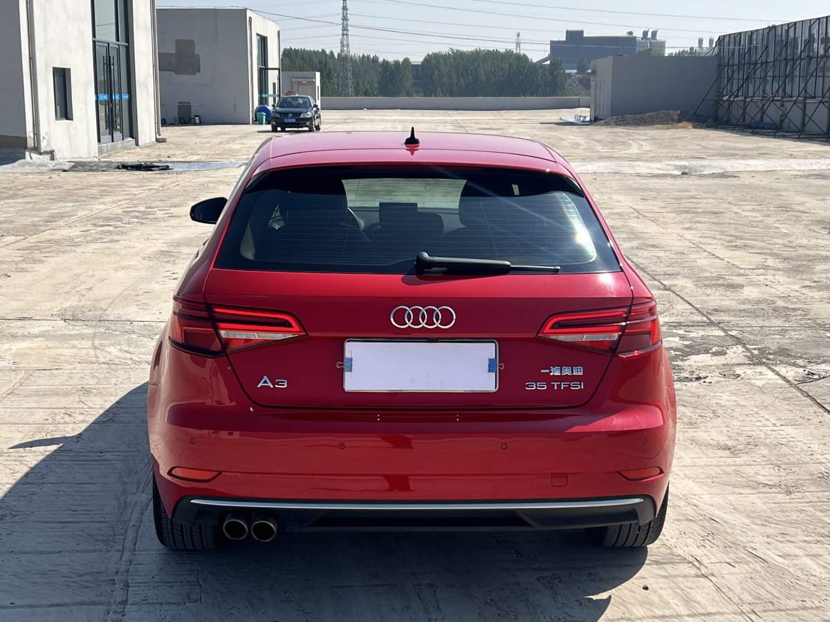 2019年9月奧迪 奧迪A3  2019款 Sportback 35 TFSI 進取型 國VI