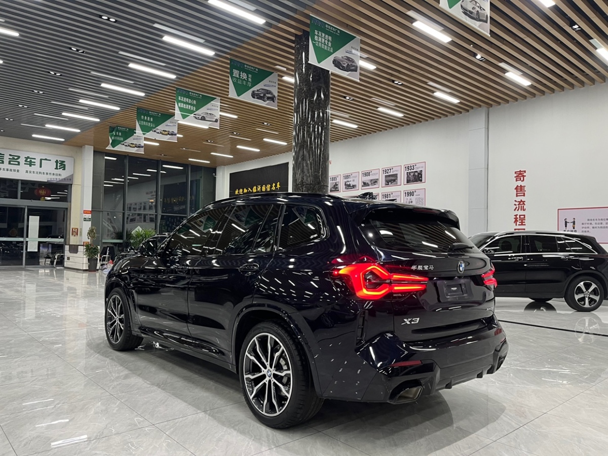 寶馬 寶馬X3  2022款 xDrive30i 領(lǐng)先型 M曜夜套裝圖片