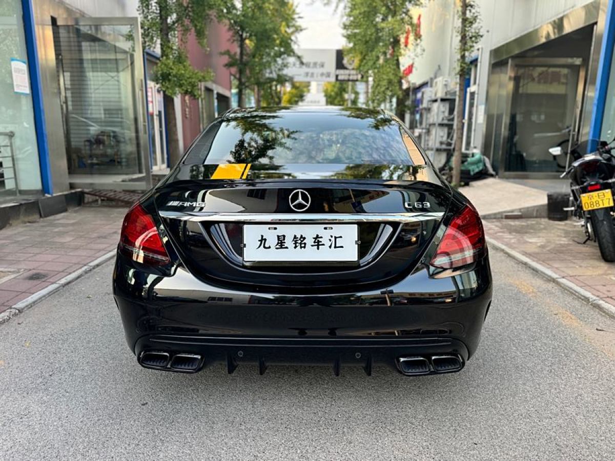 奔馳 奔馳C級(jí)AMG  2021款 AMG C 63 暗夜特別版圖片