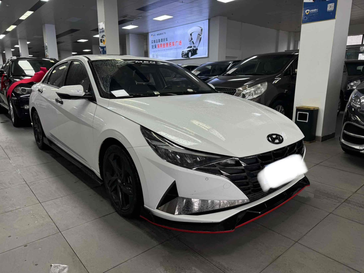 現(xiàn)代 伊蘭特  2021款 1.5L LUX尊貴版圖片