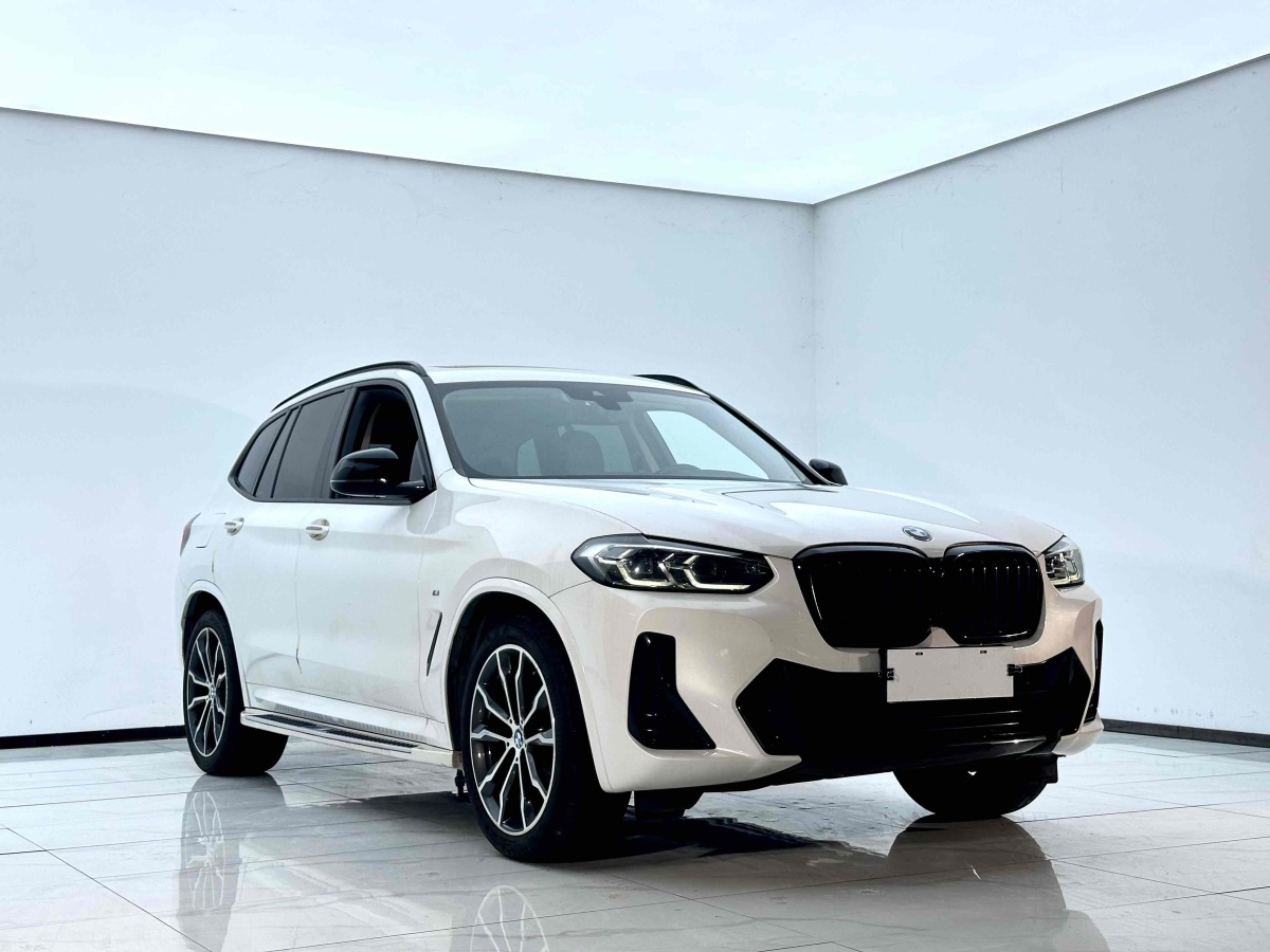 2022年1月寶馬 寶馬X3  2022款 xDrive30i 領(lǐng)先型 M曜夜套裝