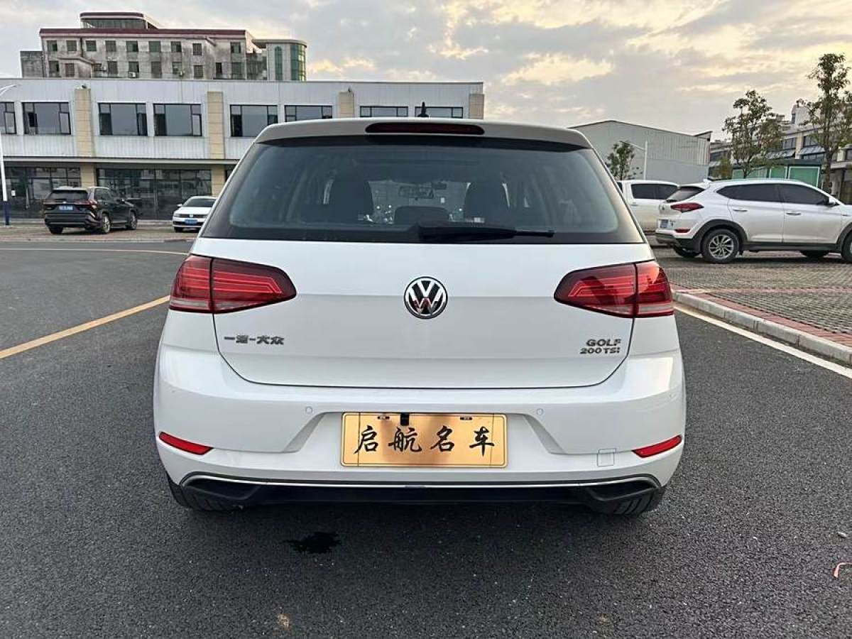 2019年9月大眾 高爾夫  2019款  200TSI DSG舒適型 國(guó)VI