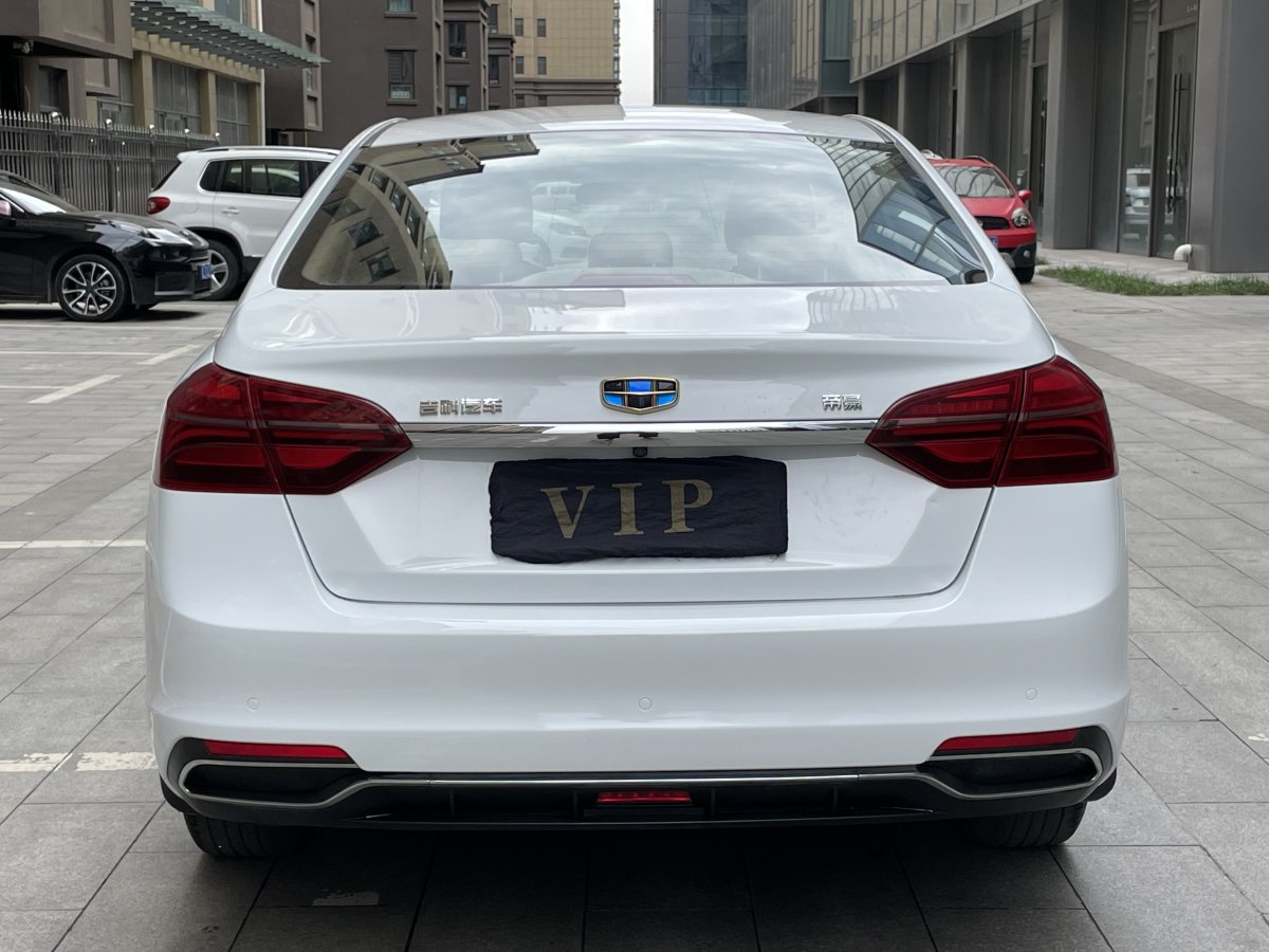 2018年8月吉利 帝豪  2018款 1.5L CVT豪華型