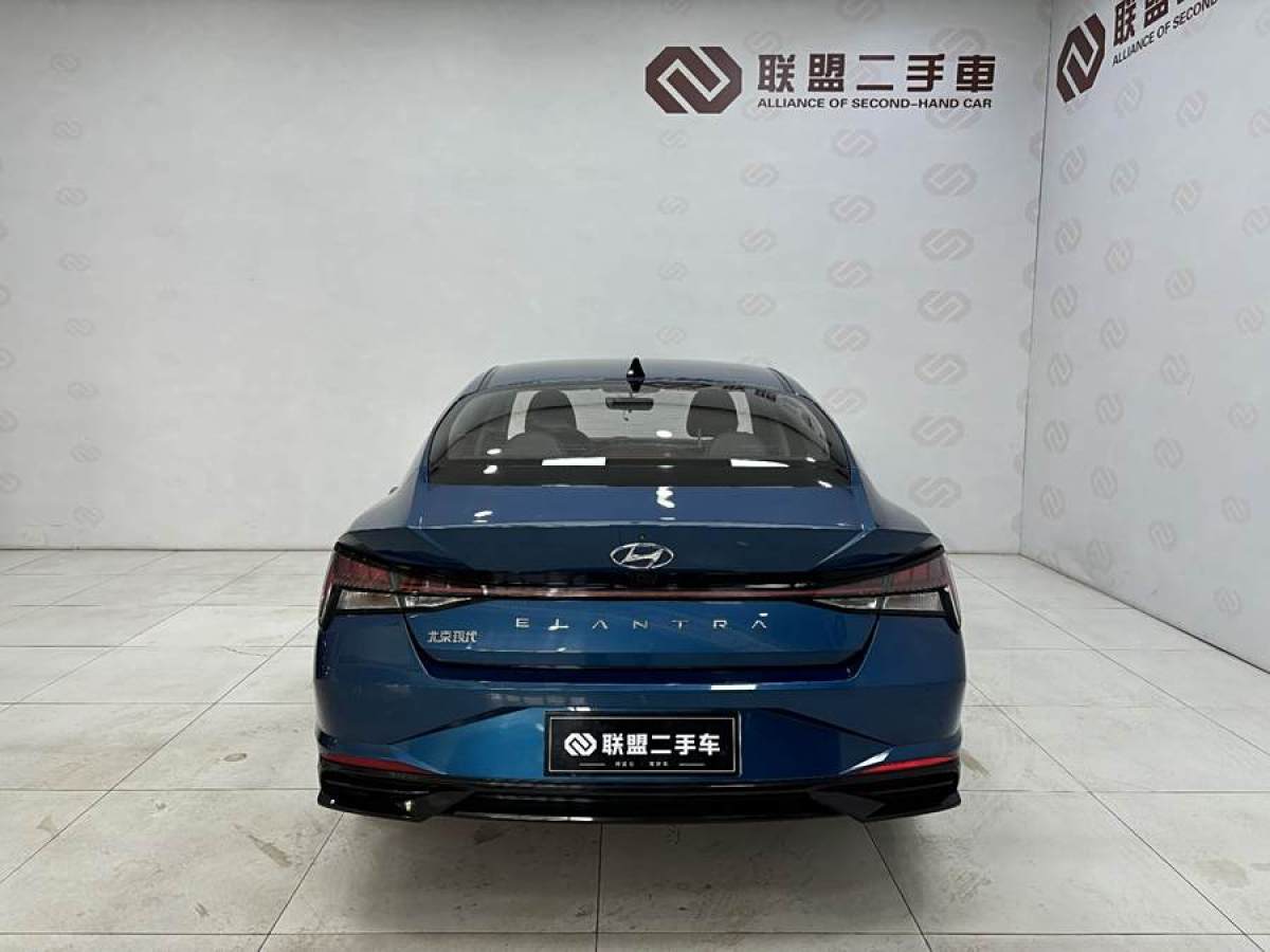 2022年3月現(xiàn)代 伊蘭特  2021款 1.5L GLX精英版