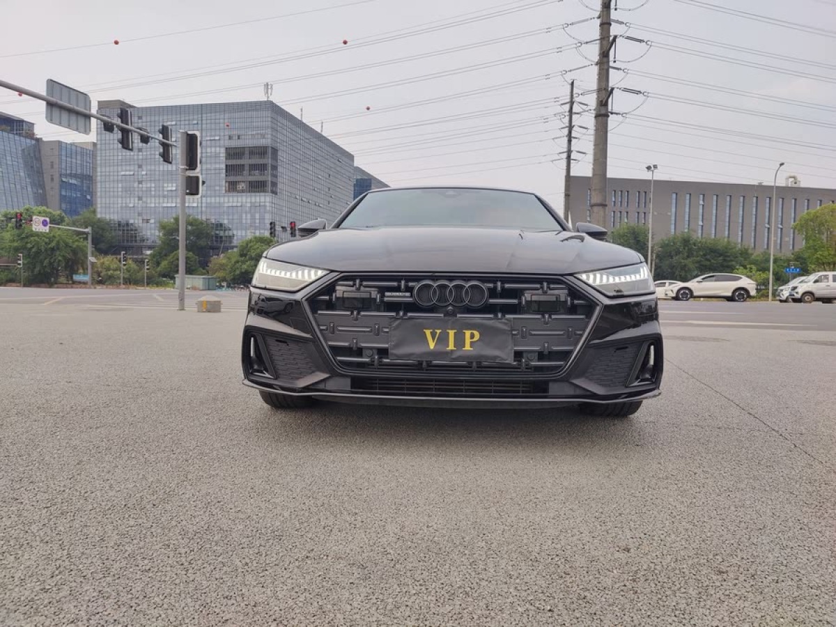 奧迪 奧迪A7L  2024款 45 TFSI quattro S-line 黑武士版圖片