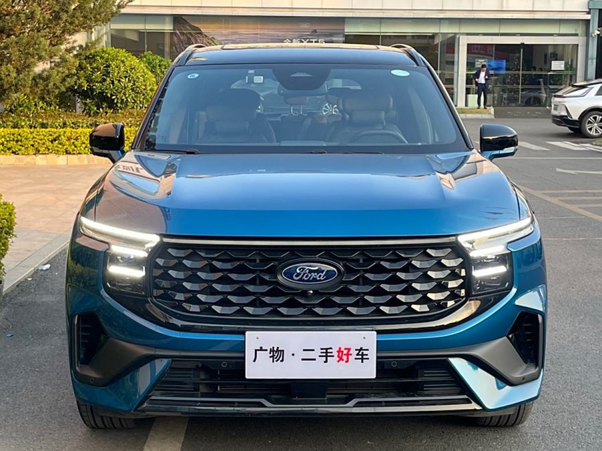 福特 銳界  2023款 銳界L 2.0T EcoBoost E-混動(dòng)四驅(qū)七座 STLine圖片