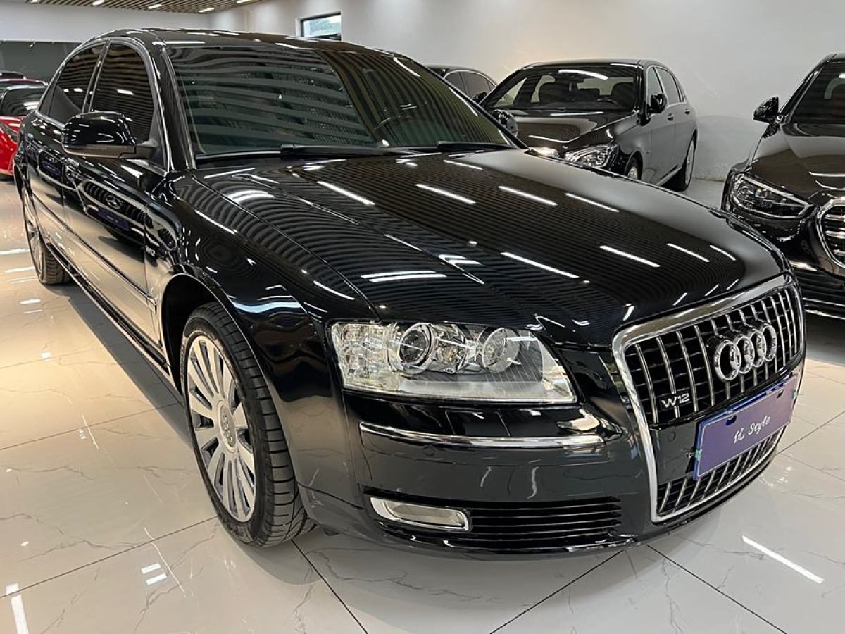 奧迪 奧迪A8  2010款 A8L 6.0 W12 quattro 百年紀念版圖片