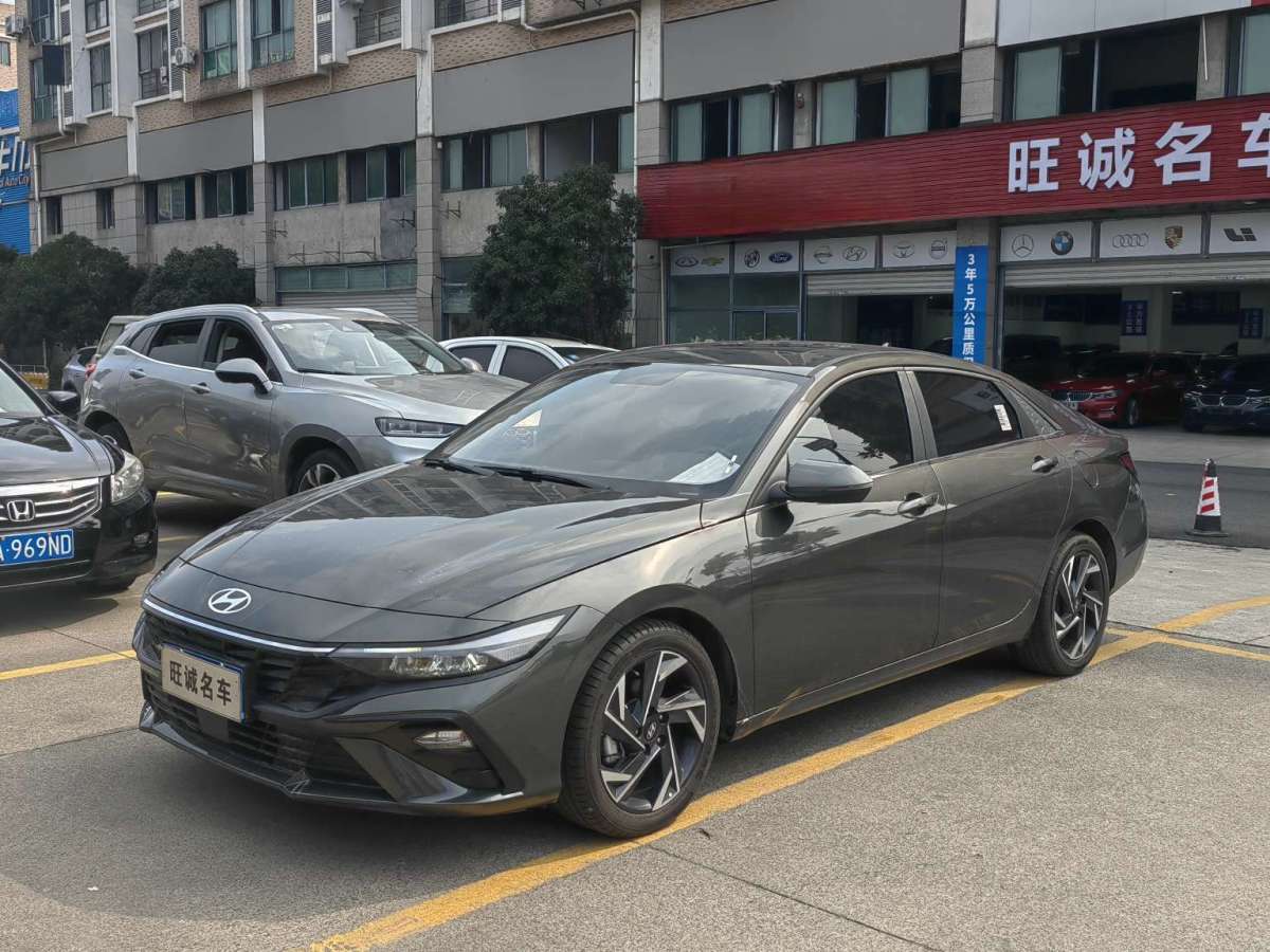 現(xiàn)代 伊蘭特  2023款 1.5L CVT GLX精英版圖片