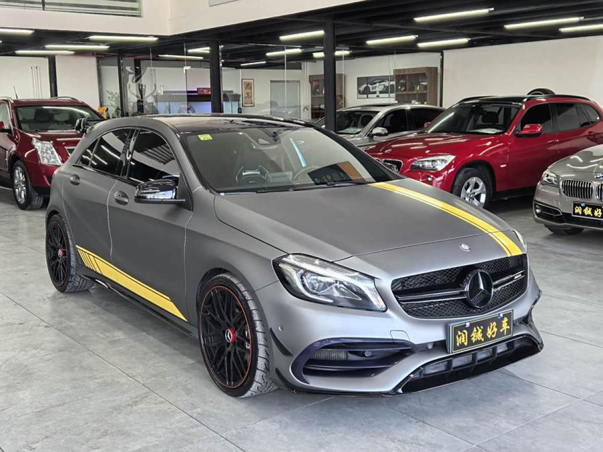 奔馳 奔馳A級(jí)AMG  2016款 AMG A 45 4MATIC圖片