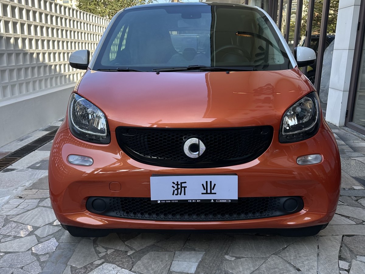 smart fortwo  2018款 1.0L 52千瓦硬頂激情版圖片