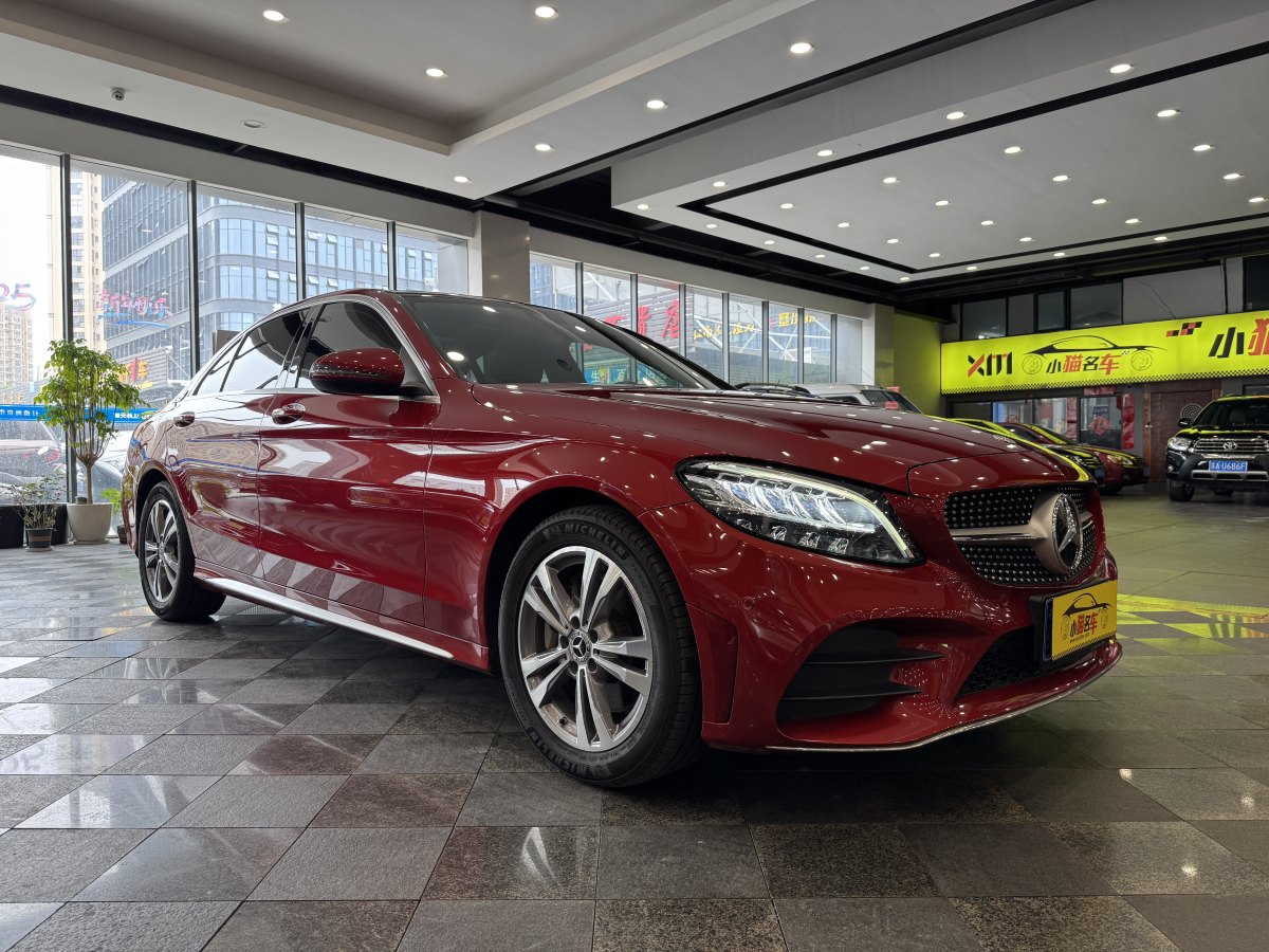 奔馳 奔馳C級  2021款 C 200 L 時尚型運動版圖片