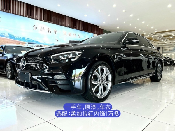 奔驰 奔驰E级  2022款 改款二 E 300 L 运动豪华型