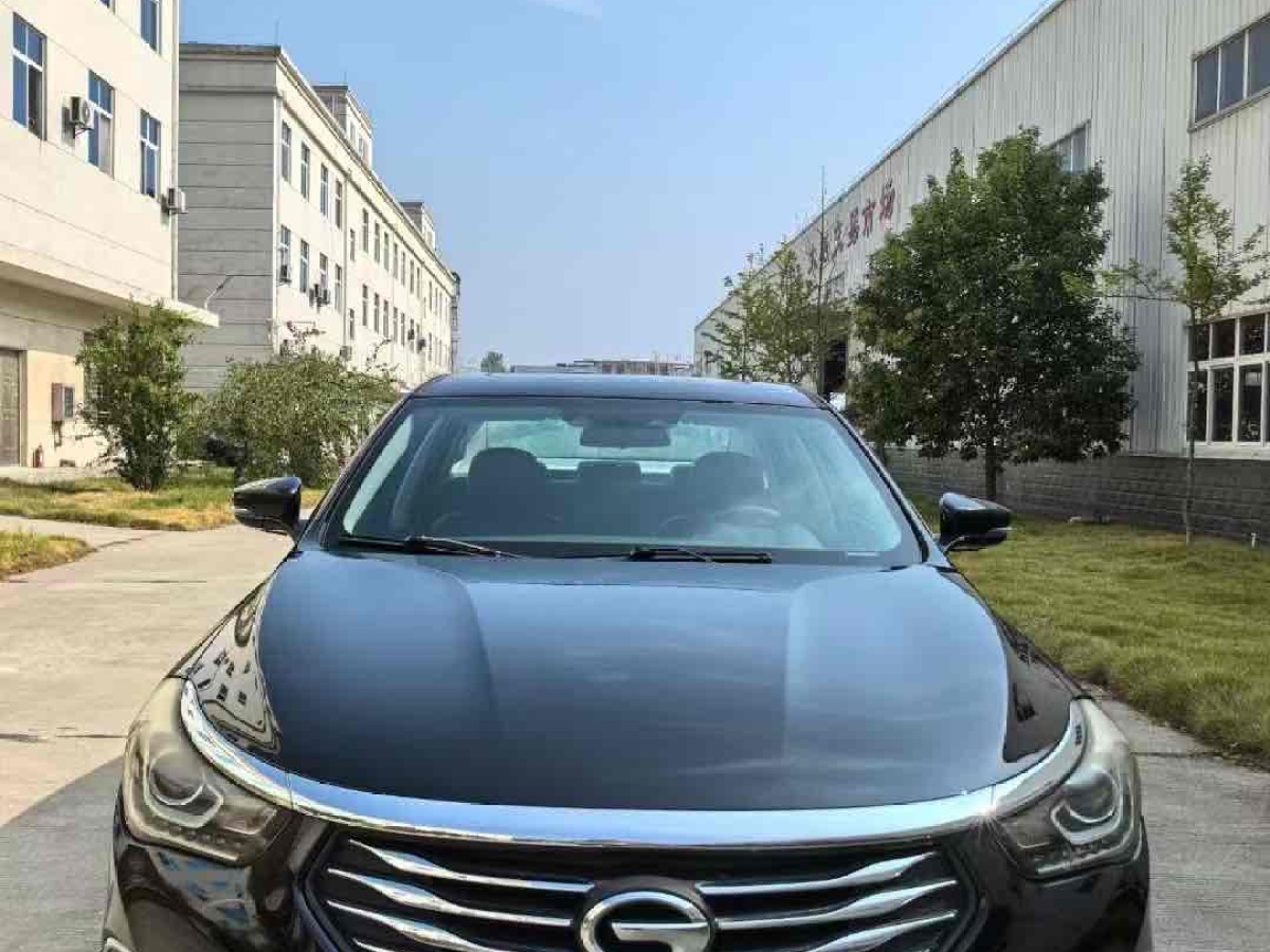 2015年10月廣汽傳祺 GA6  2015款 1.8T DCT豪華導(dǎo)航型