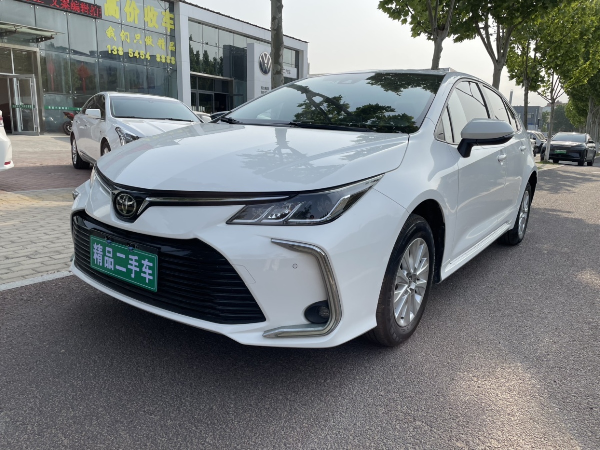 2020年1月豐田 卡羅拉  2019款 1.2T S-CVT GL-i精英版