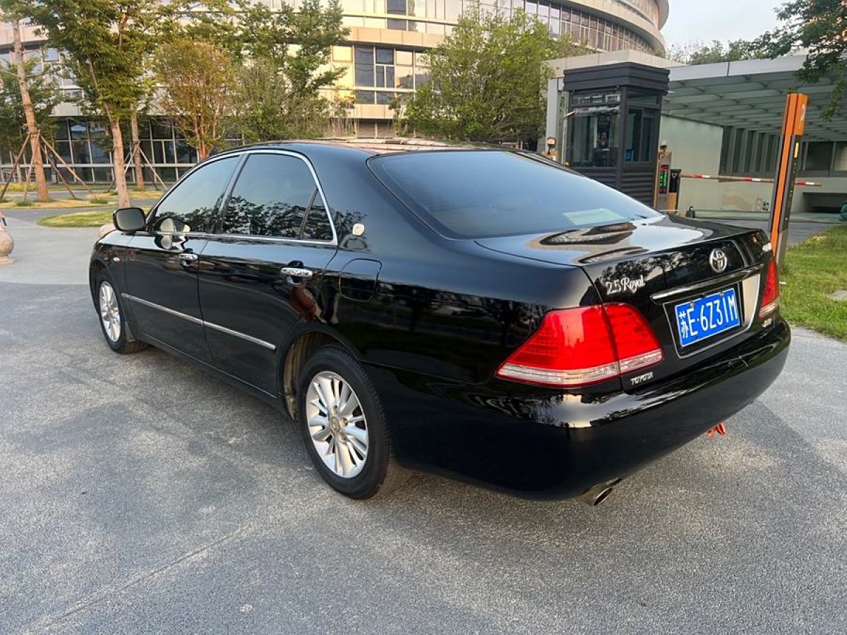 豐田 皇冠  2009款 2.5L Royal特別導(dǎo)航版圖片