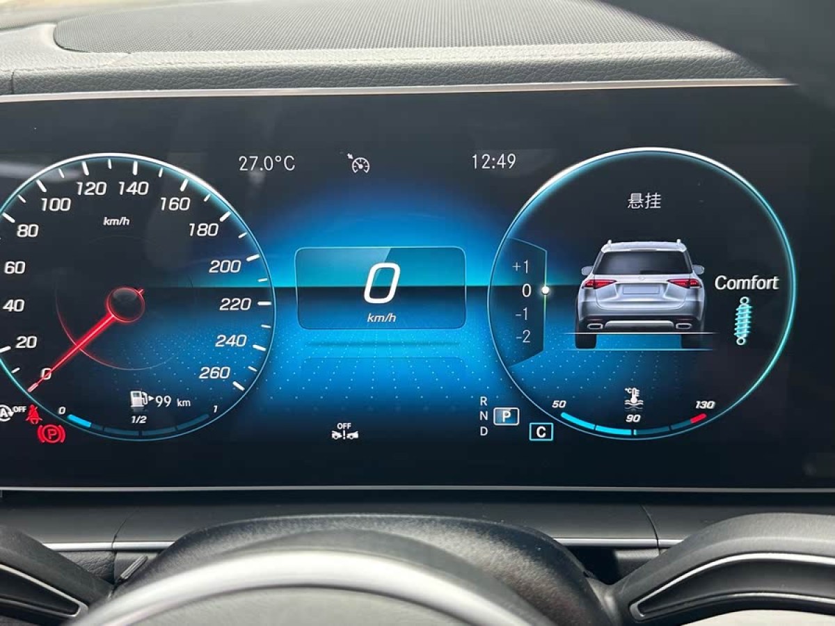 奔馳 奔馳GLE  2024款 改款 GLE 350 4MATIC 時(shí)尚型圖片