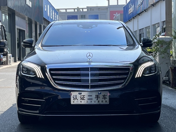 奔驰 奔驰S级  2019款 S 450 L 臻藏版