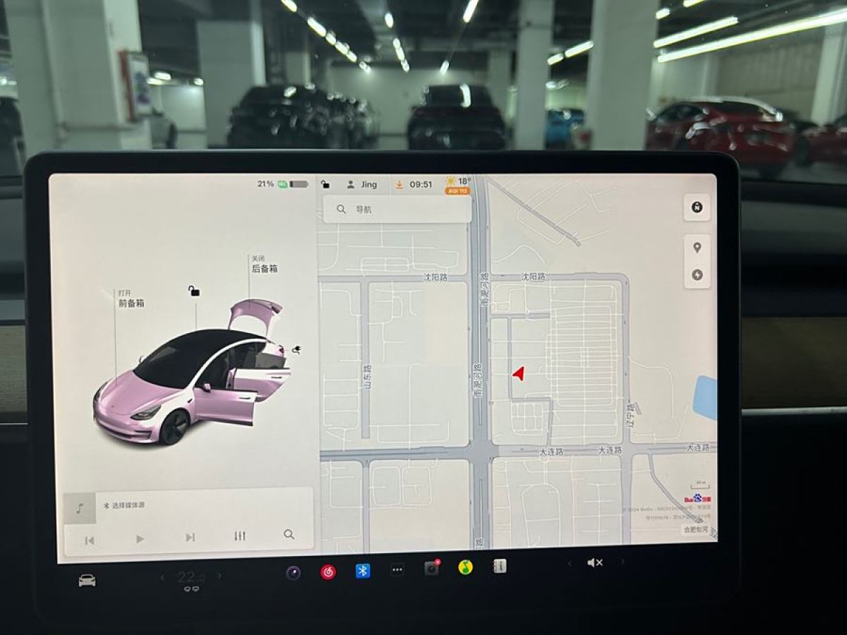 特斯拉 Model 3  2021款 標準續(xù)航后驅(qū)升級版 3D6圖片