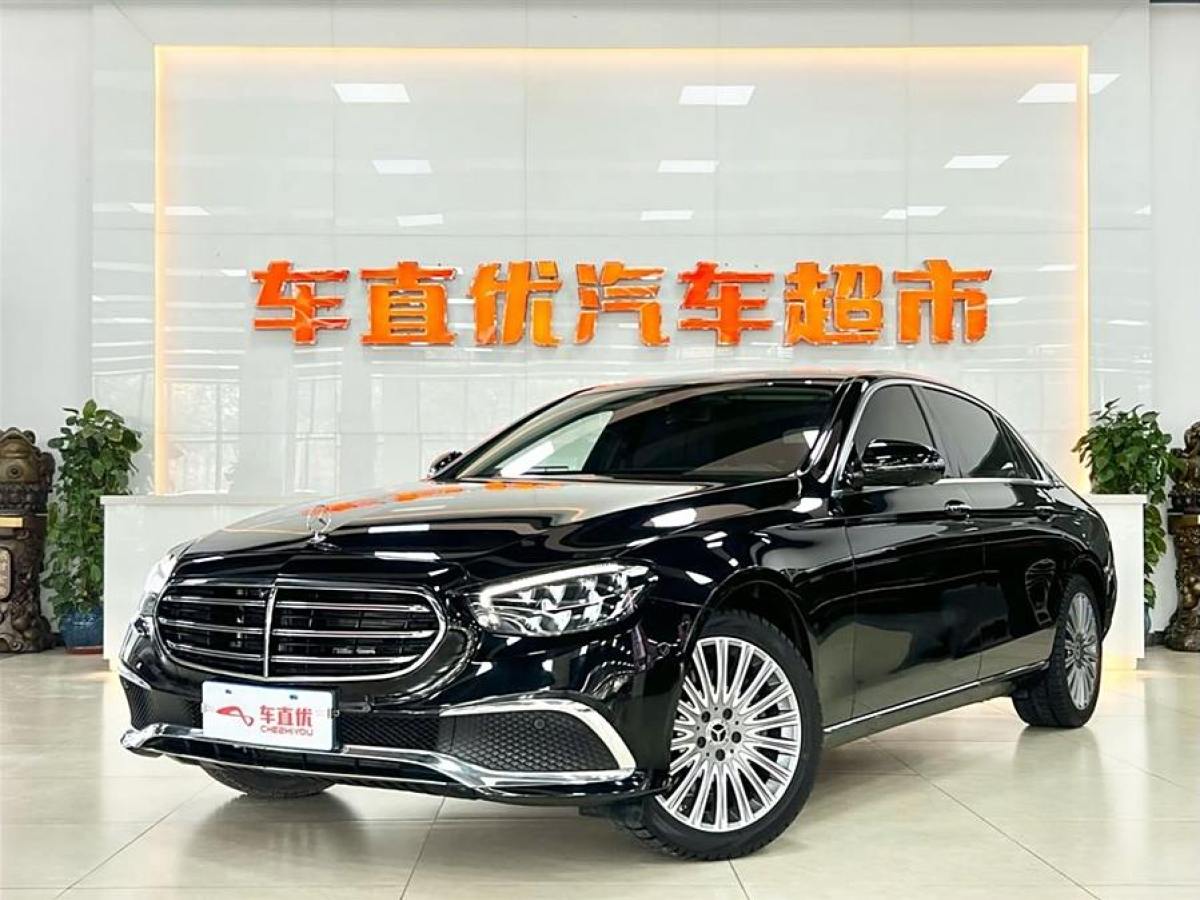 奔馳 奔馳E級(jí)  2021款 改款 E 300 L 豪華型圖片