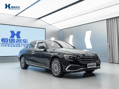 2022年2月 奔馳 奔馳E級(jí) 改款 E 300 L 時(shí)尚型圖片